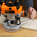 Infinity Tools 3-Pc. Universal Full Size Router Base Plate Package