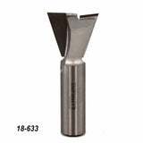 Infinity Tools 1/2" Shank Dovetail Router Bits
