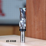 Infinity Tools 2-Pc. Solid Carbide Compression Pattern Cutting Router Bit Set