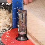 Infinity Tools 2-Pc. Solid Carbide Compression Pattern Cutting Router Bit Set